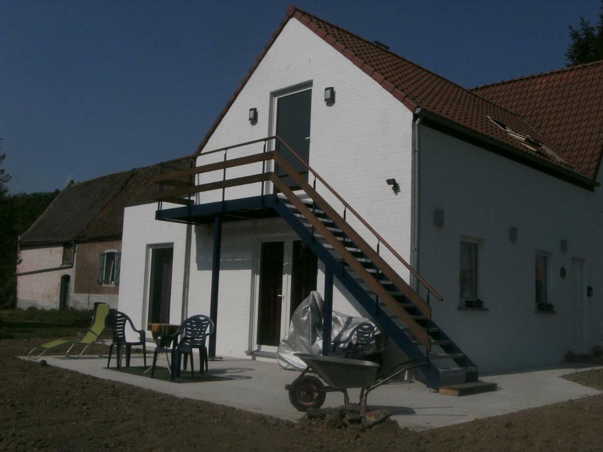 Ferme Lenfant Rez Apartment Ville-Pommeroeul Bagian luar foto