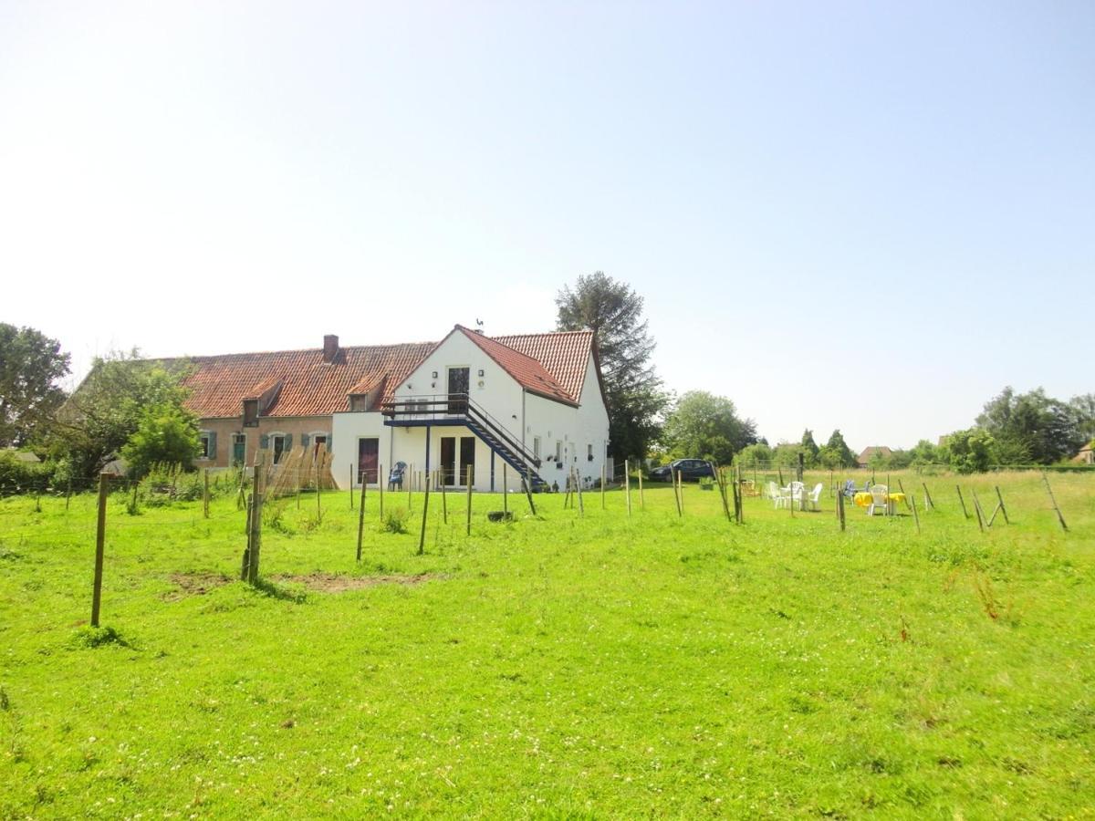 Ferme Lenfant Rez Apartment Ville-Pommeroeul Bagian luar foto